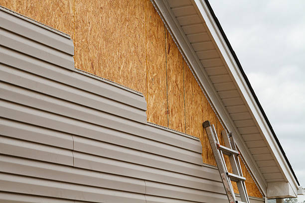 Professional Siding Inspection technician working in Biscoe, NC